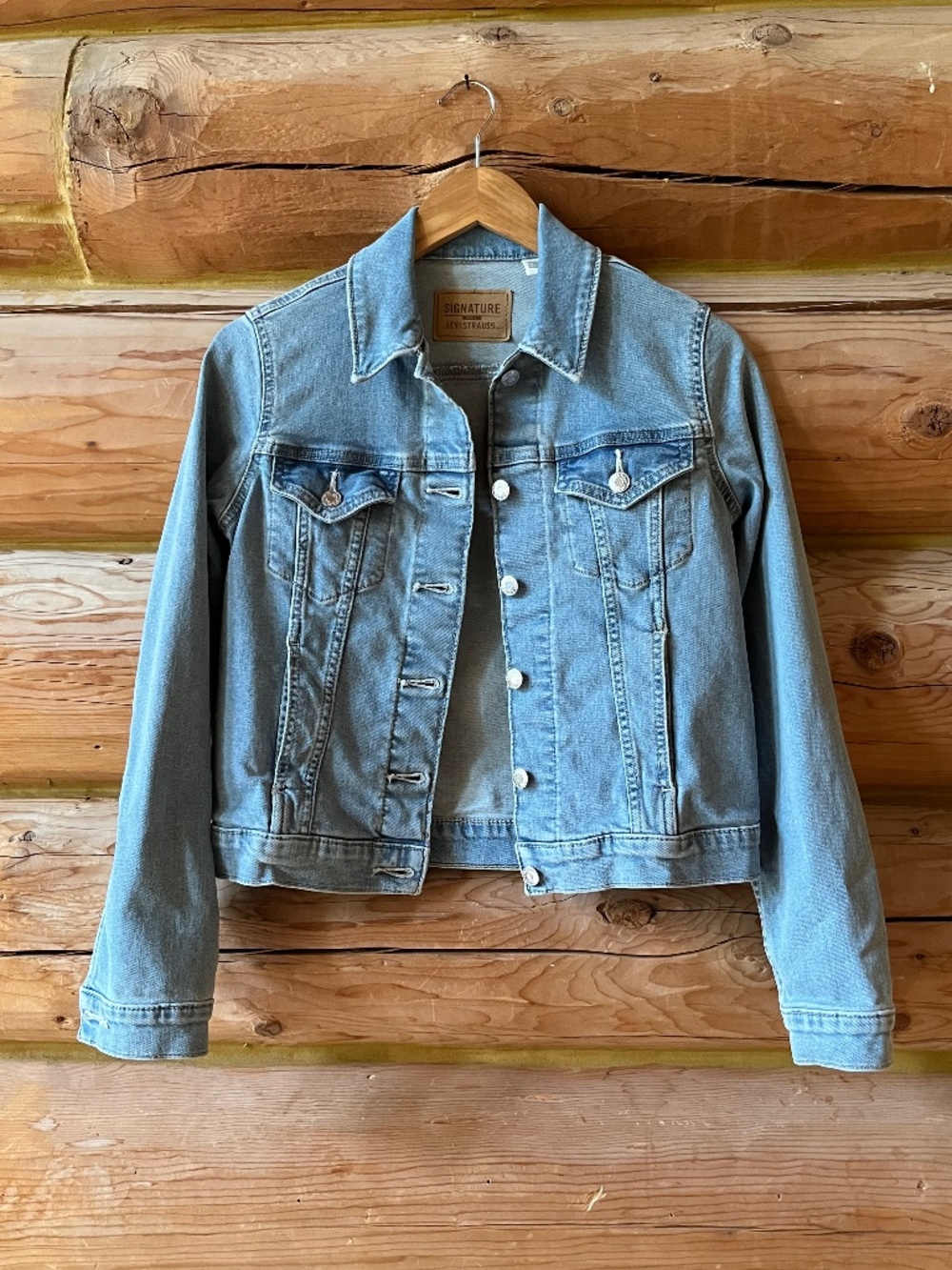 Levi's Jean Jacket Stretch Light Wash Denim M